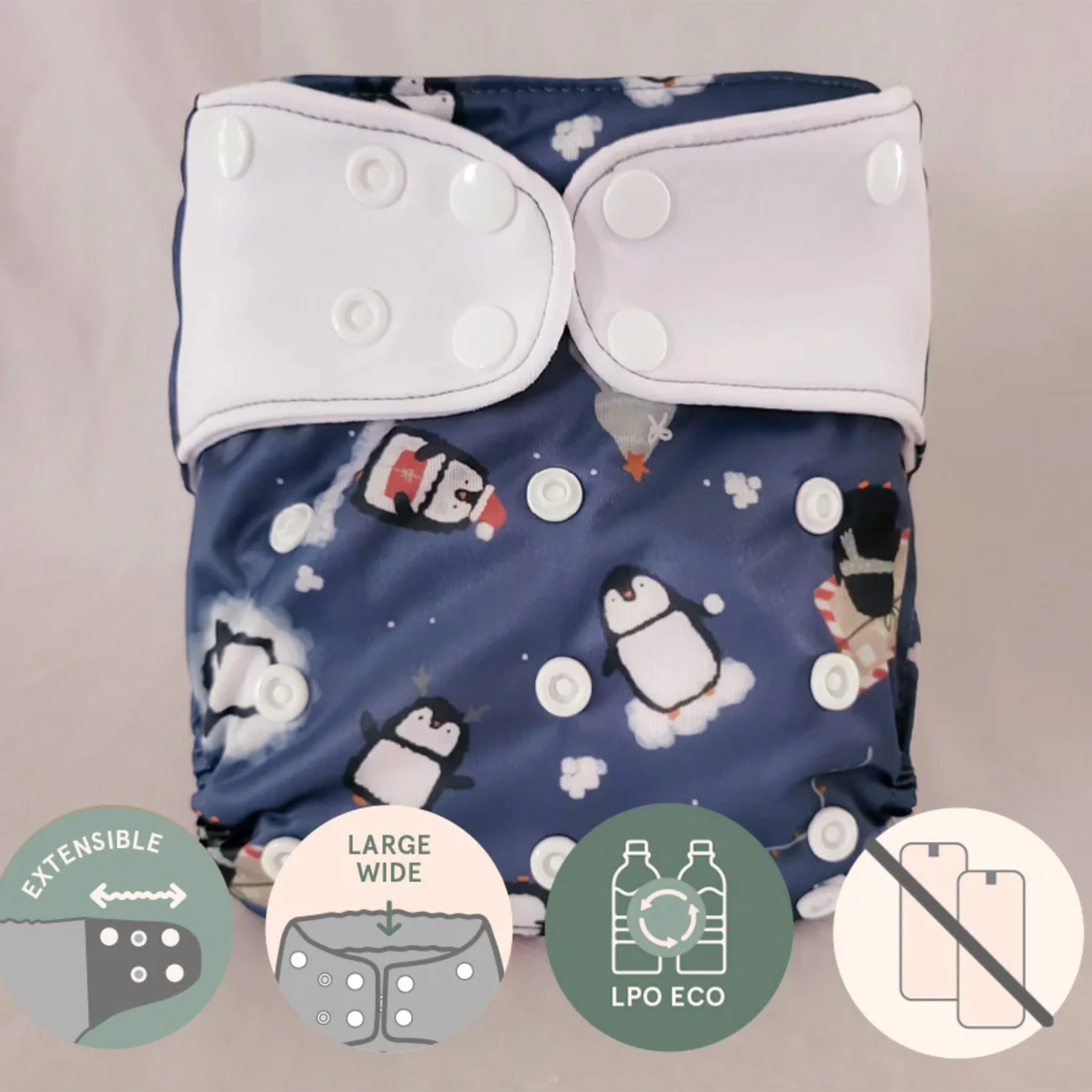 Couche Lavable Évolution -  Pingolo 8-35lb - Image 3
