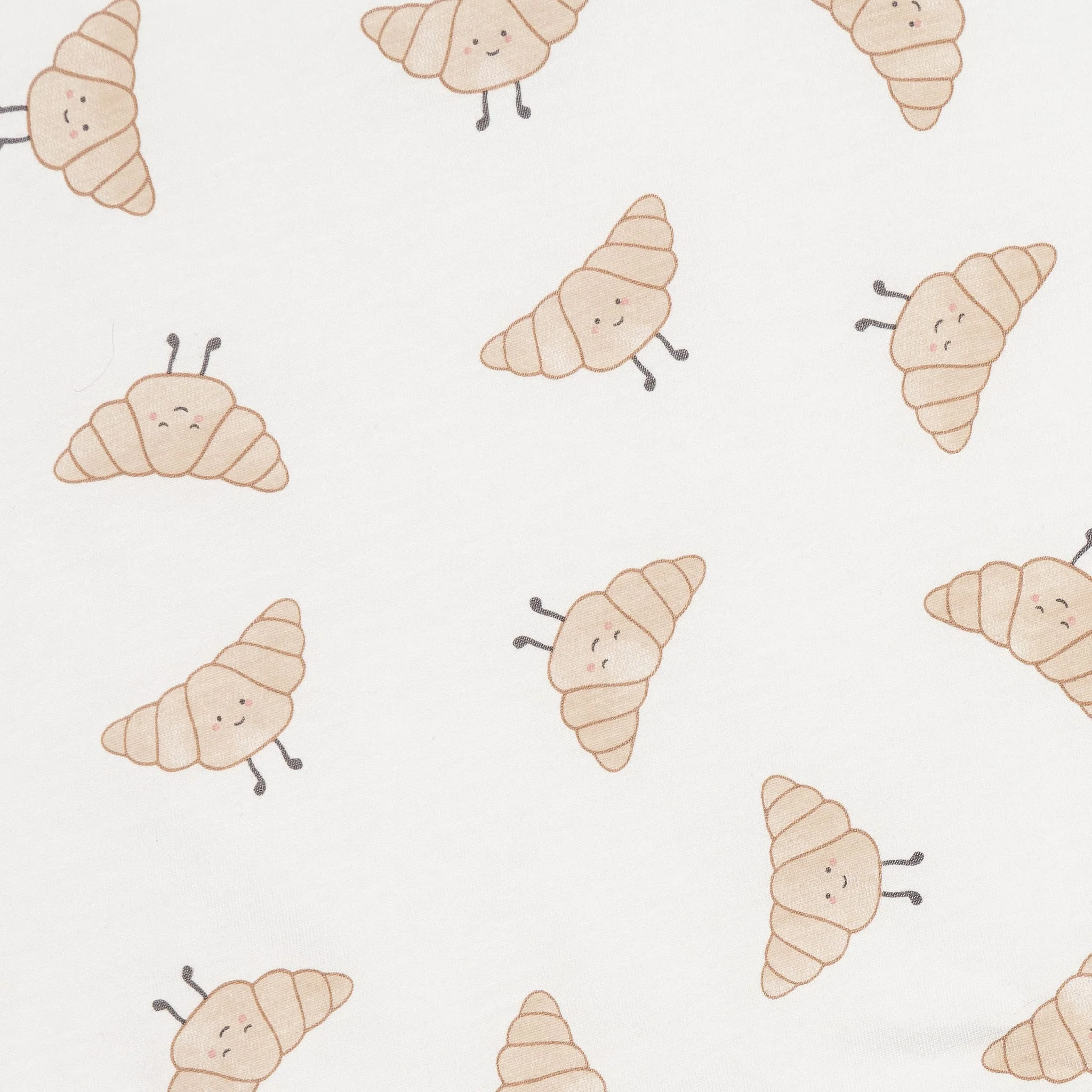 Coussin d'Allaitement Bambou - Croissants - Image 4
