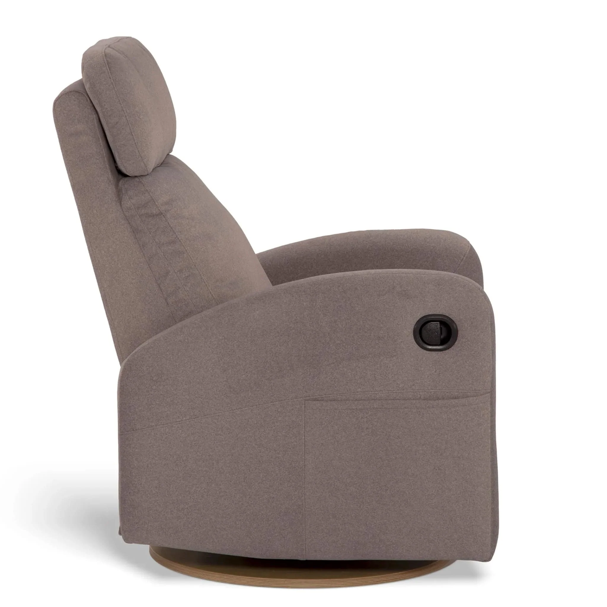 Fauteuil Berçant Inclinable Pivotant Hailey - Arlo Beige - Image 4