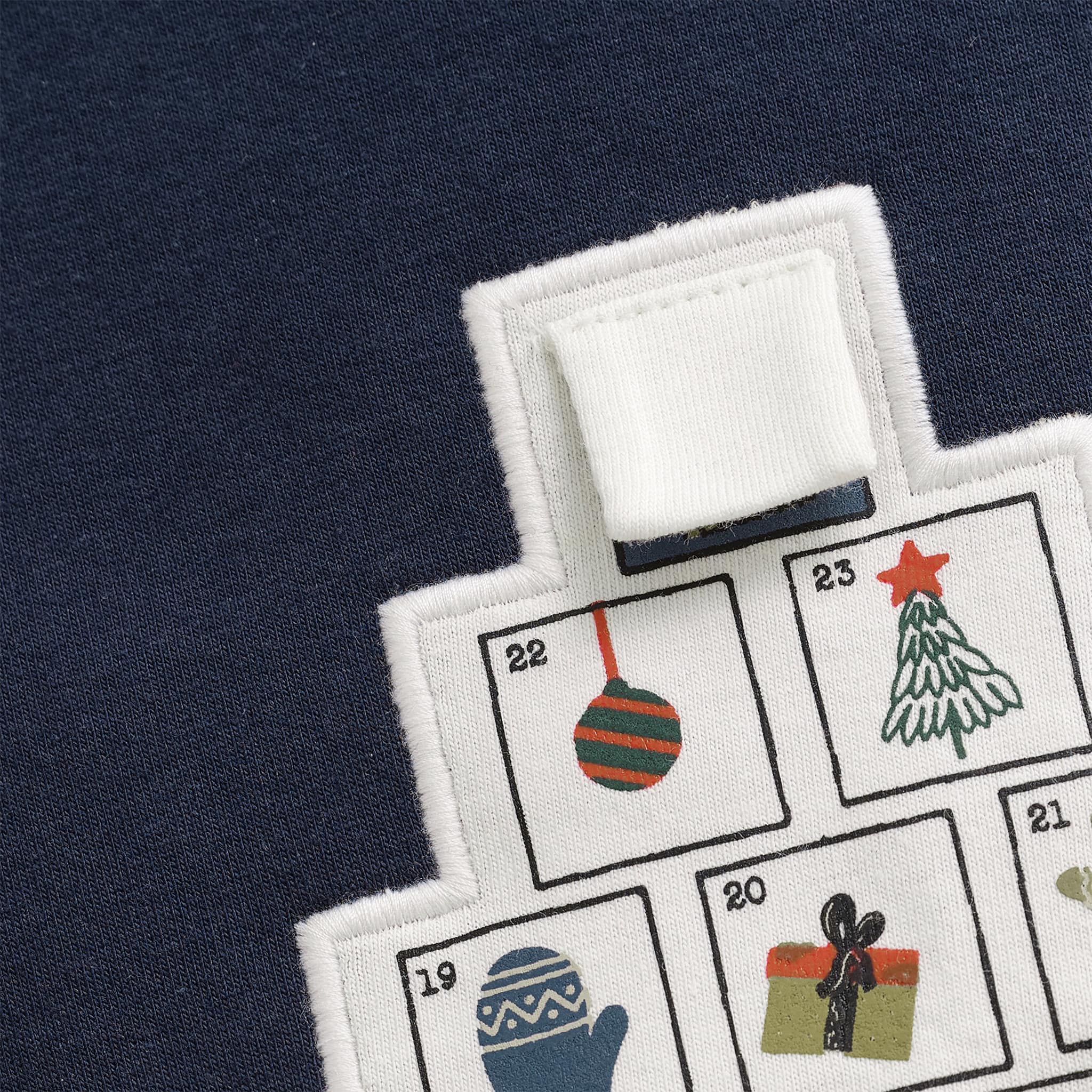 Gilet Ouaté Calendrier 3-8ans - Image 2