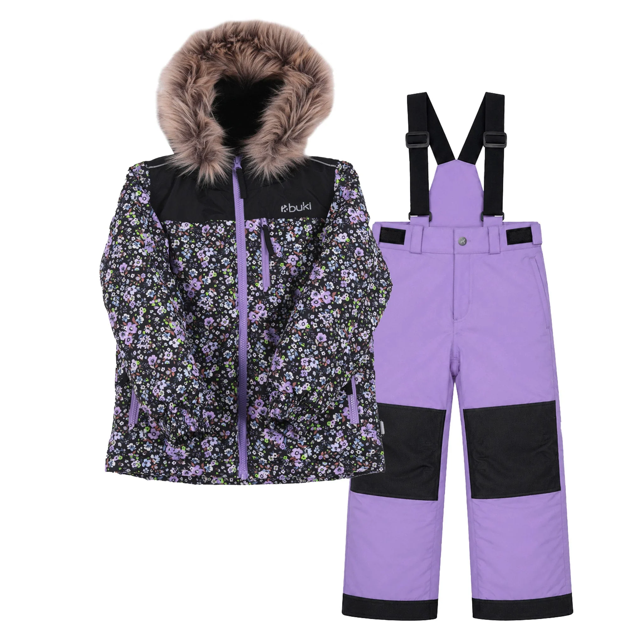 Habit de Neige Imprimé Petites Fleurs 10-14ans