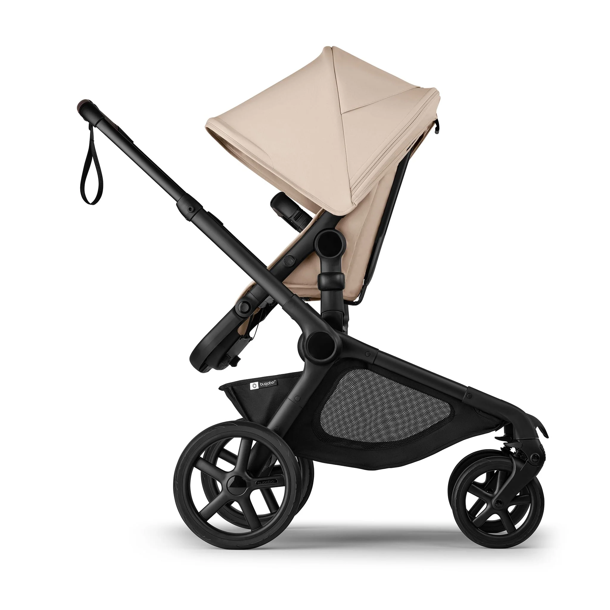 Poussette Kangaroo - Noir / Taupe - Image 7
