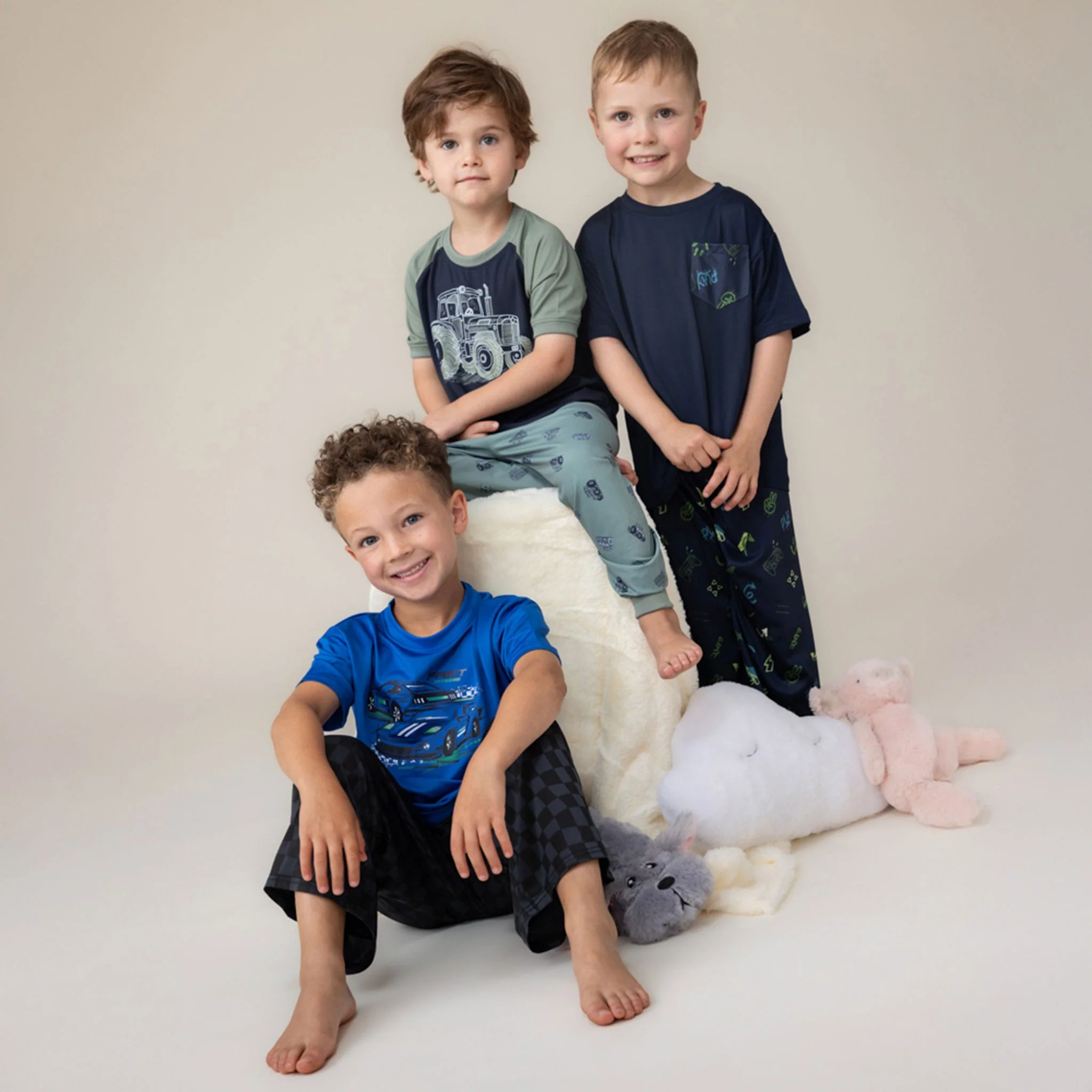 Pyjama Trois Pièces Tracteurs 2-12ans - Image 14