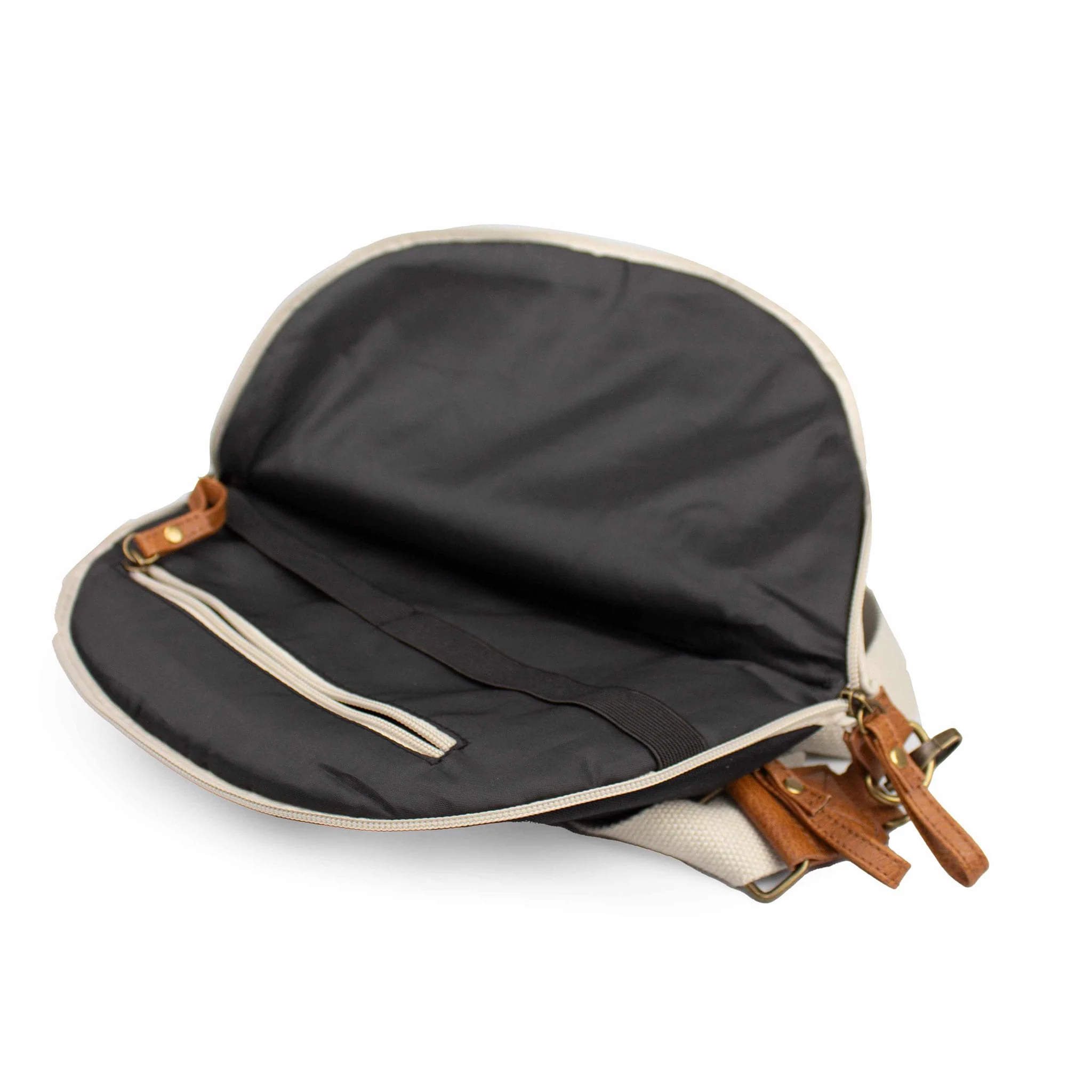 Sac à Langer Banane Avec Bandoulière  Armelle - Noir - Image 6