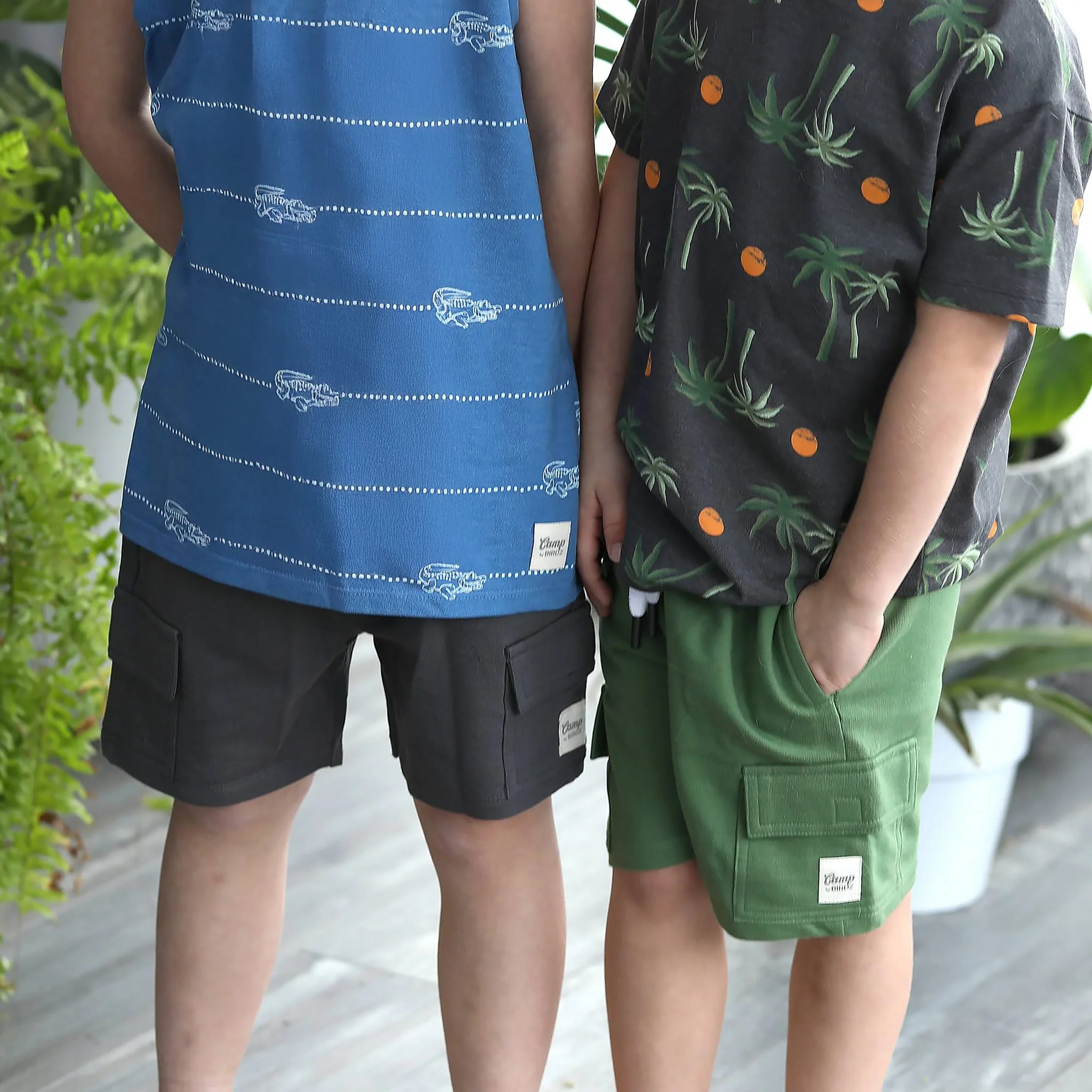 Short Cargo Charcoal 2-8ans - Image 3