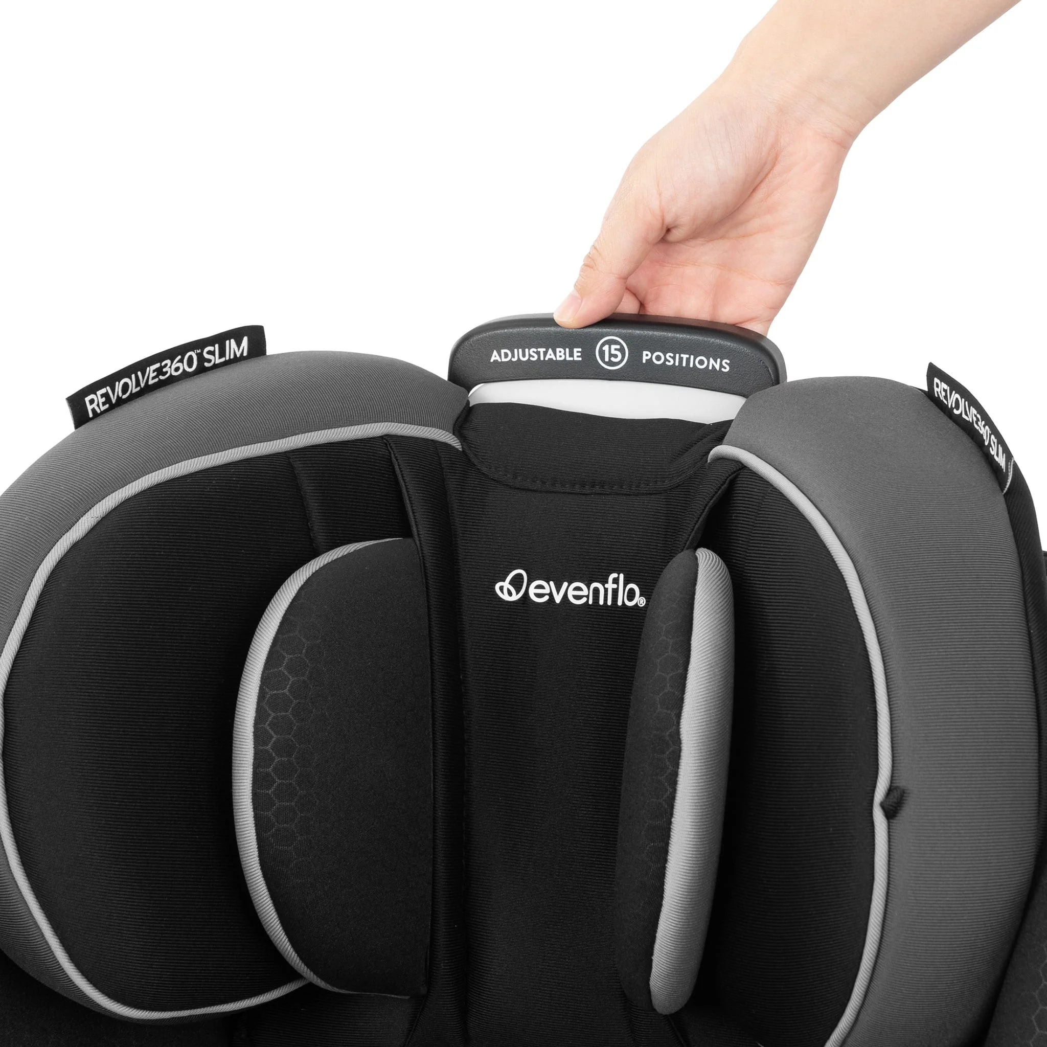 Siège d’Auto Rotatif Revolve360™ Slim 2-en-1 - Noir - Image 15