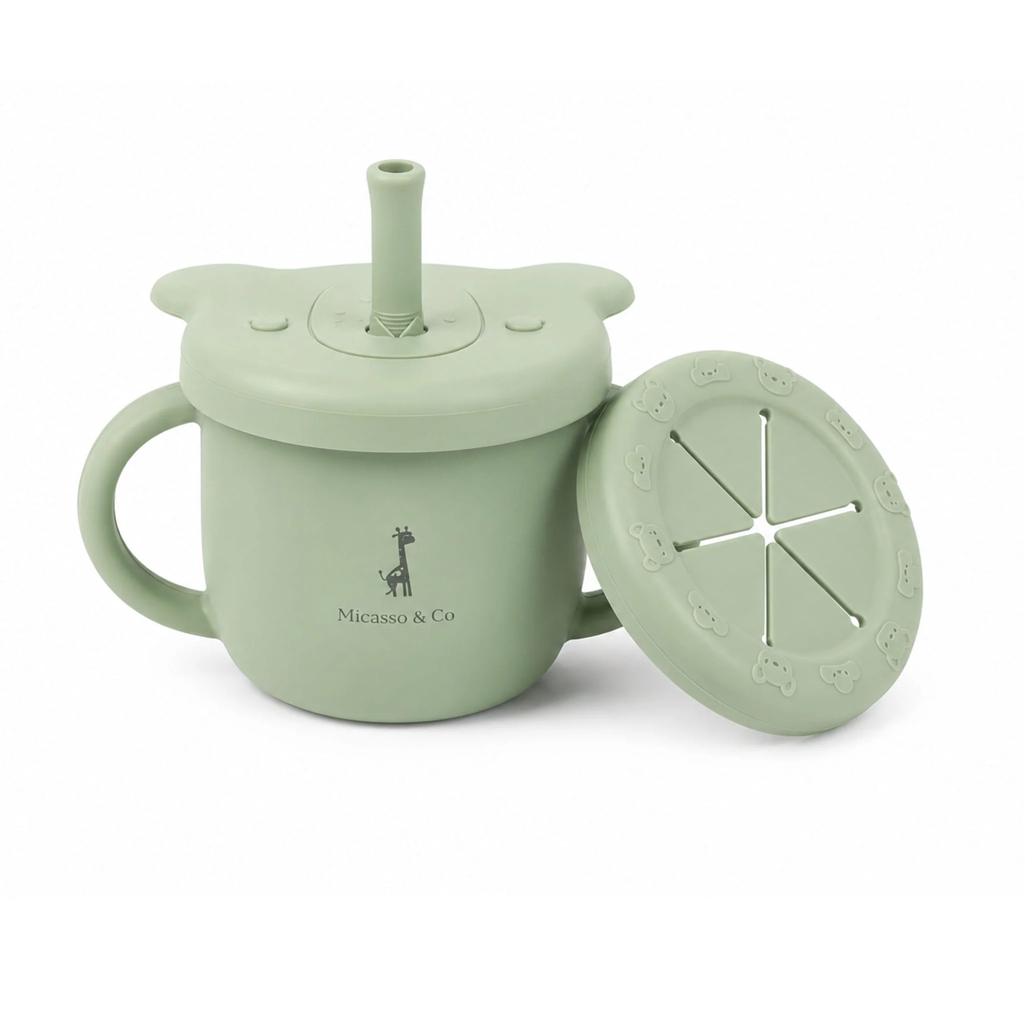 Tasse D'apprentissage 2-en-1 - Vert