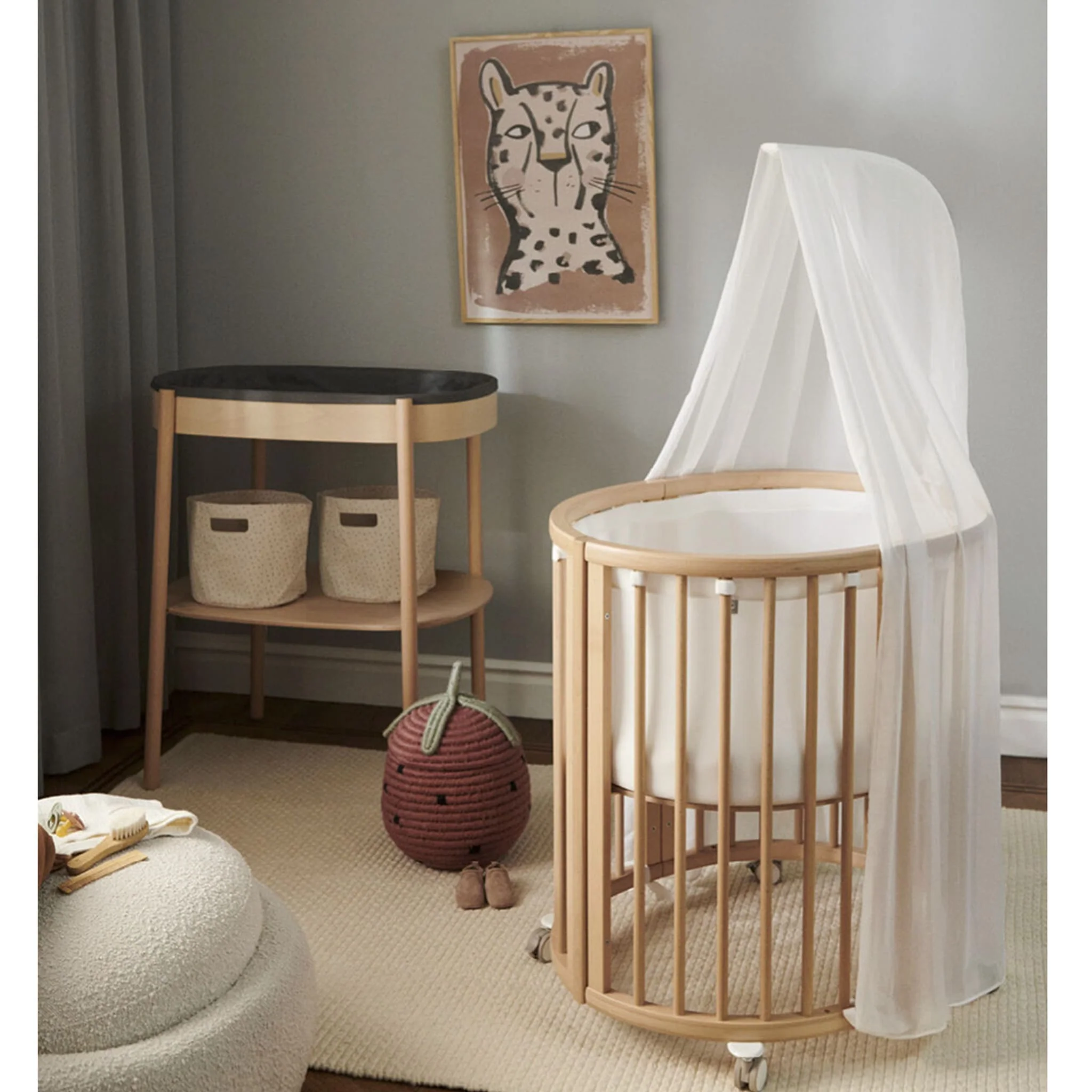 Tige de Drapé pour Couchette Évolutive Stokke® Sleepi™ V3  - Naturel - Image 5
