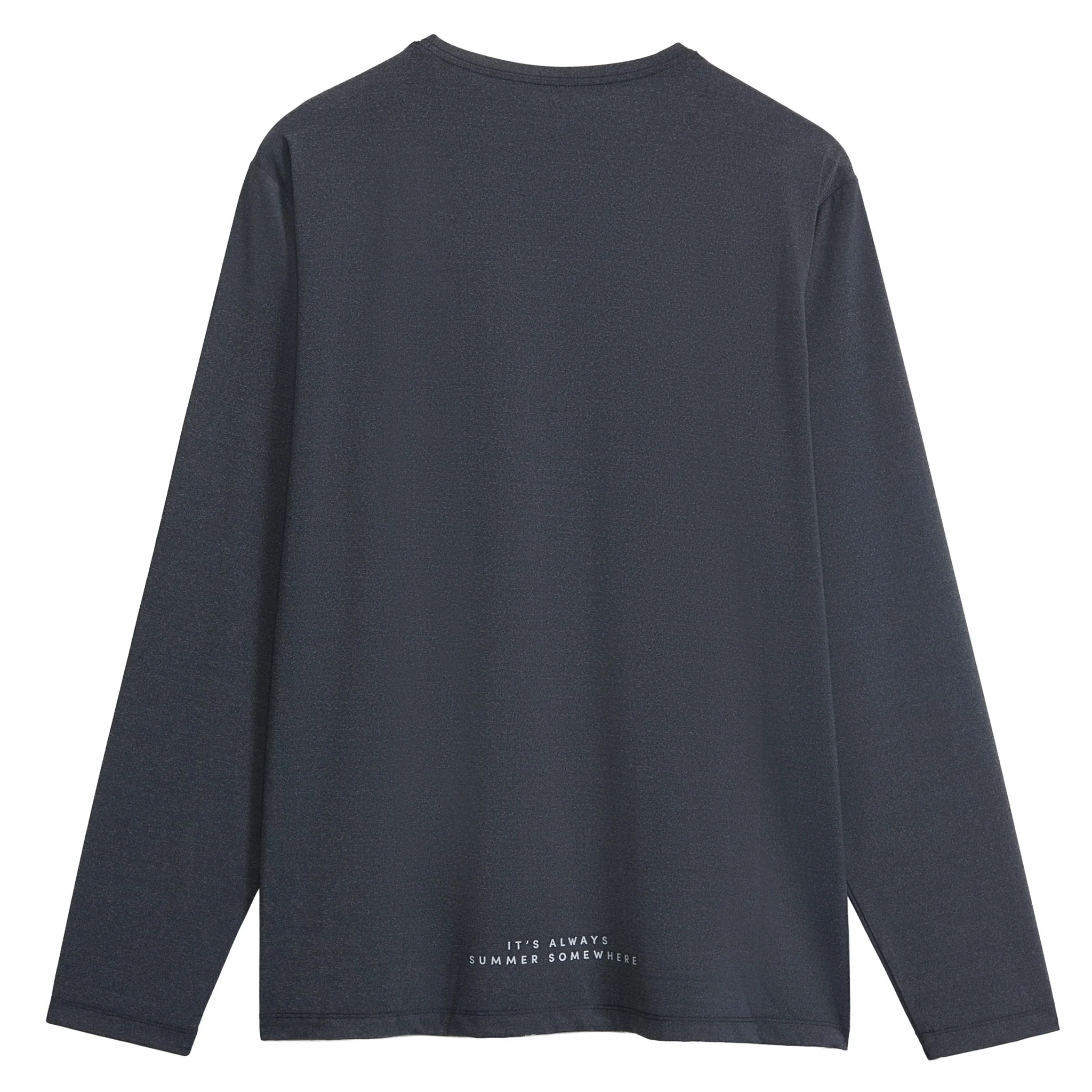 T-Shirt Maillot Manches Longues  Charcoal8-16ans - Image 2