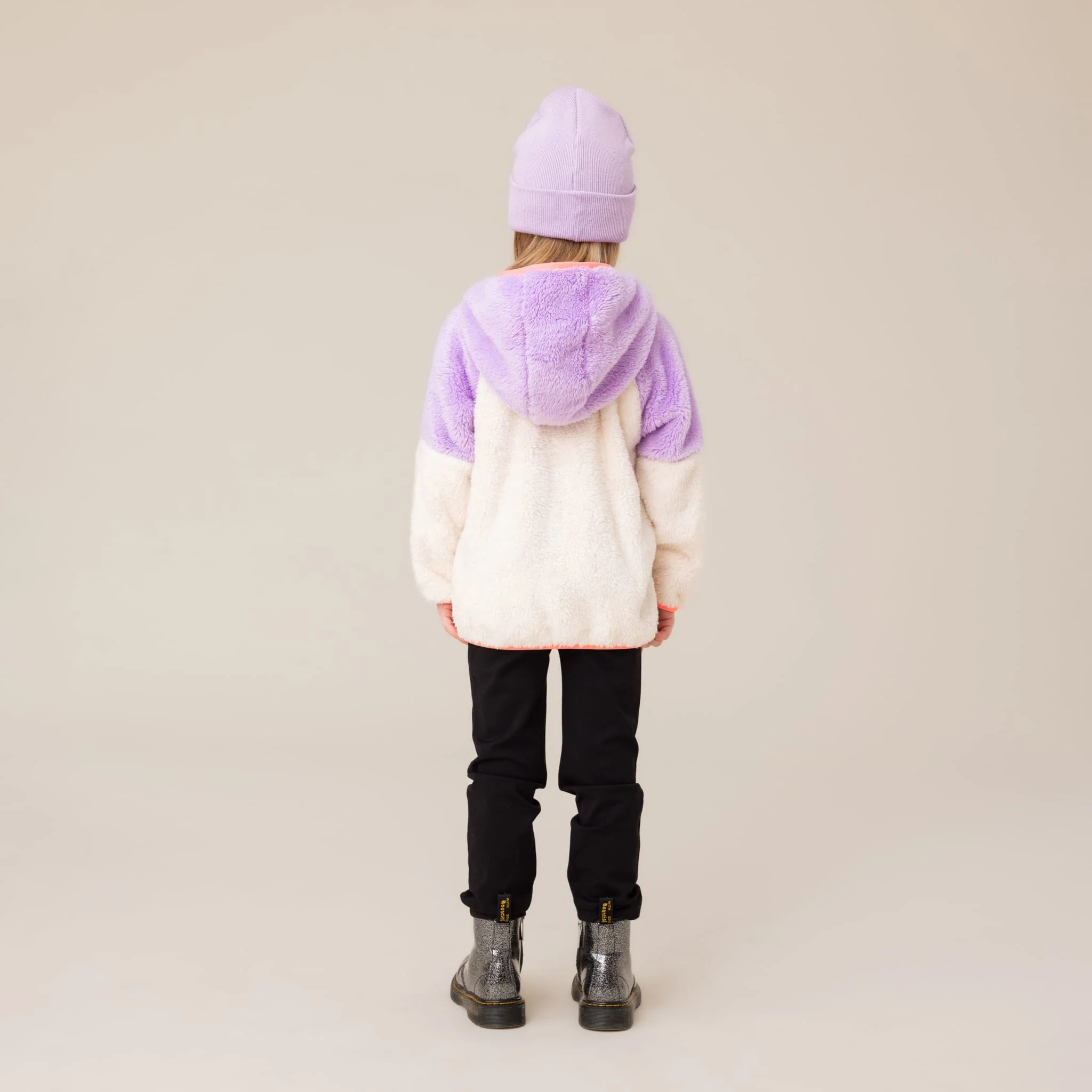 Veste Sherpa Ivoire 3-10ans - Image 3